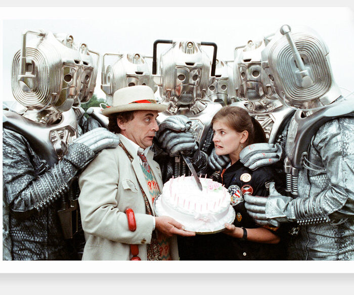 Sylvester McCoy & Sophie Aldred Professional Photo